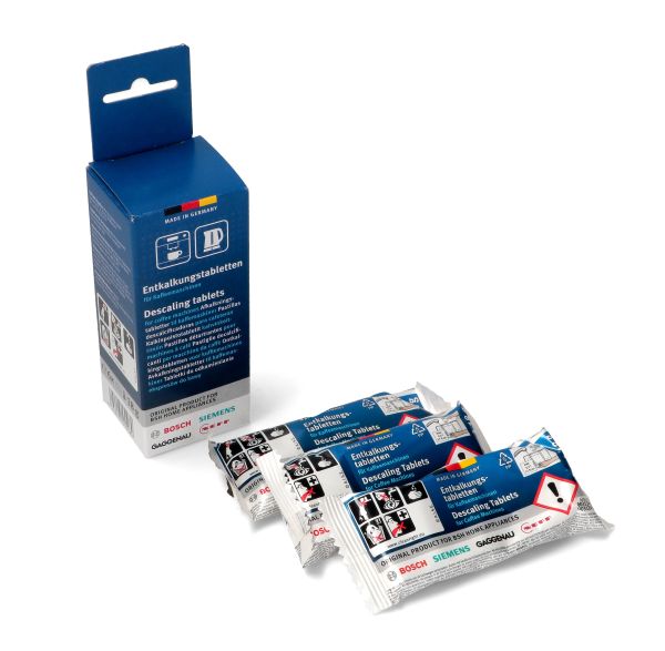 Засіб для видалення накипу 6 таблеток Bosch 00311864, 310452, 310817, 310967, 311143, 311556, 311864