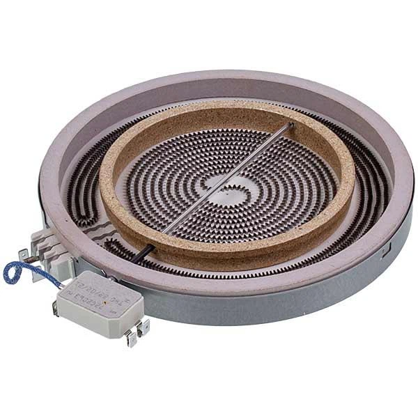 Конфорка для склокерамічної поверхні 2200/1000W Ø230mm Indesit, Ariston, Pyramida, Bosch, Siemens 482000027790, C00089645, C00142331, COK1067UN, 2312333822, 16001761700