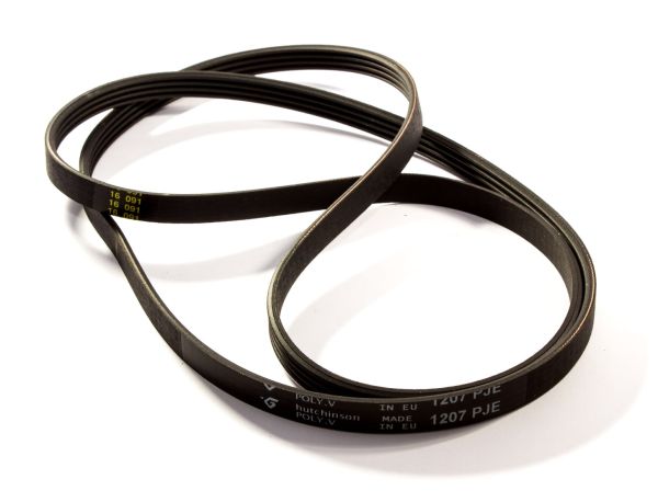 Ремінь 1207J4 EL пральної машини INDESIT Whirlpool 461975021811, 481235818161, 481235818204, 482000089797, C00309379, C00311692