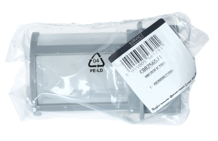 Фільтр для посудомийної машини Indesit, Ariston, Whirlpool C00256571, 256571, 482000022005